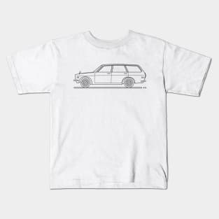 retro family car b Kids T-Shirt